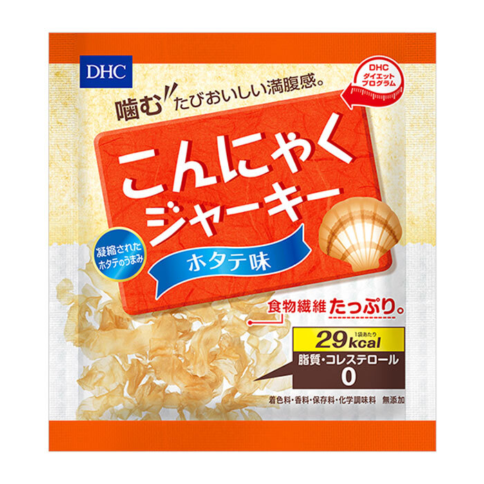 DHC こんにゃくジャーキー ホタテ味 12g