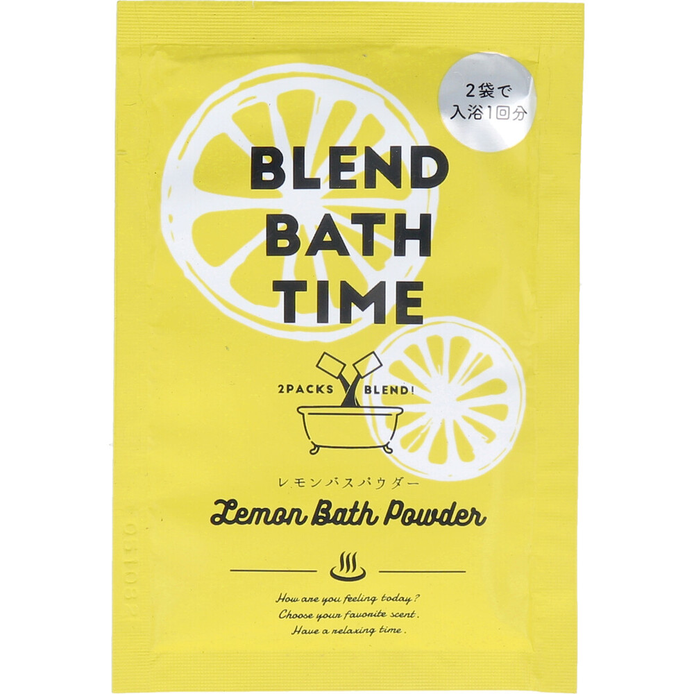 BLEND BATH TIME レモンの香り 20g