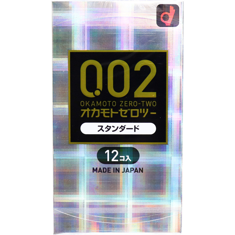 オカモトゼロツー スタンダード 0.02コンドーム 12個入