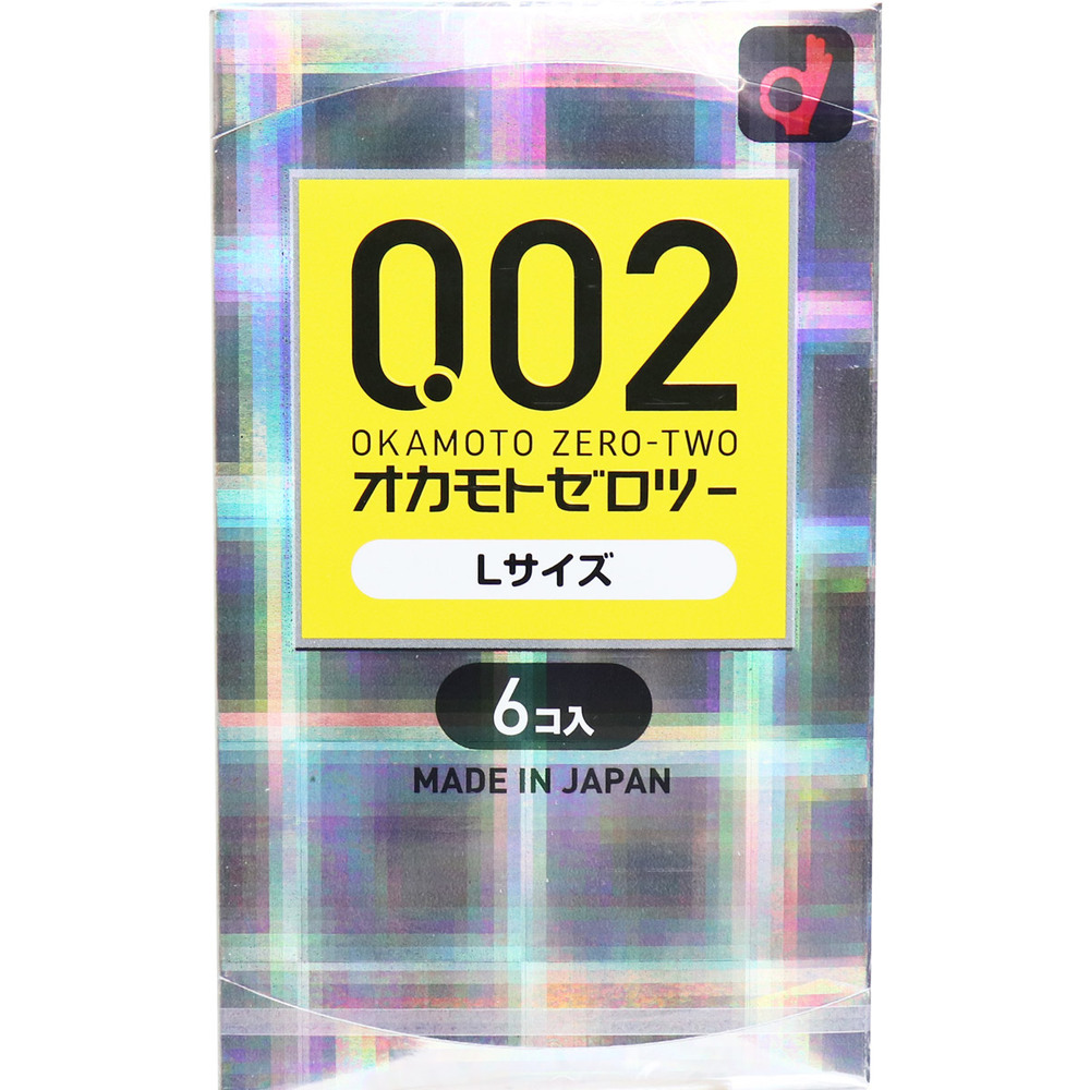 オカモトゼロツー Lサイズ 0.02コンドーム 6個入