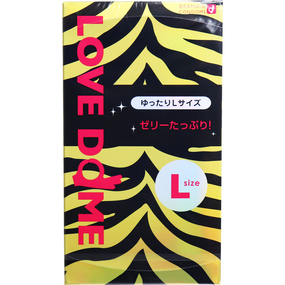 オカモト LOVE DOME(ラブドーム) タイガーコンドーム Lサイズ 12個入