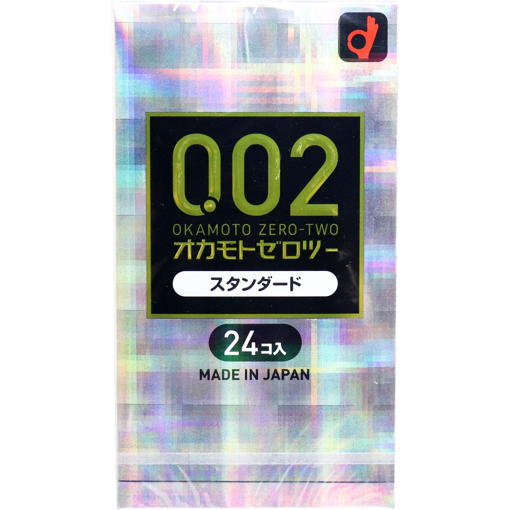 オカモトゼロツー スタンダード 0.02コンドーム 24個入