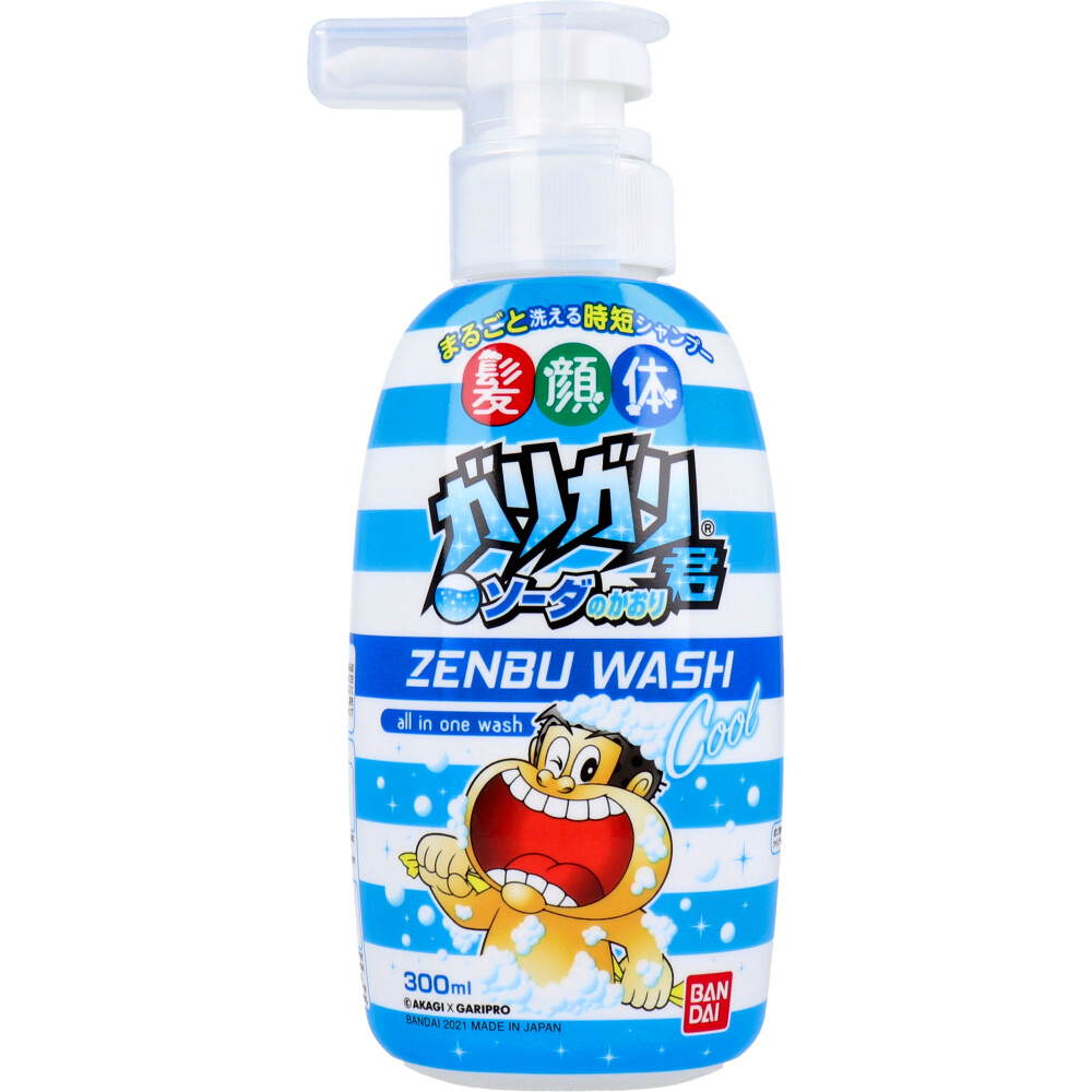 ZENBU WASH Cool ガリガリ君 ソーダのかおり 300mL