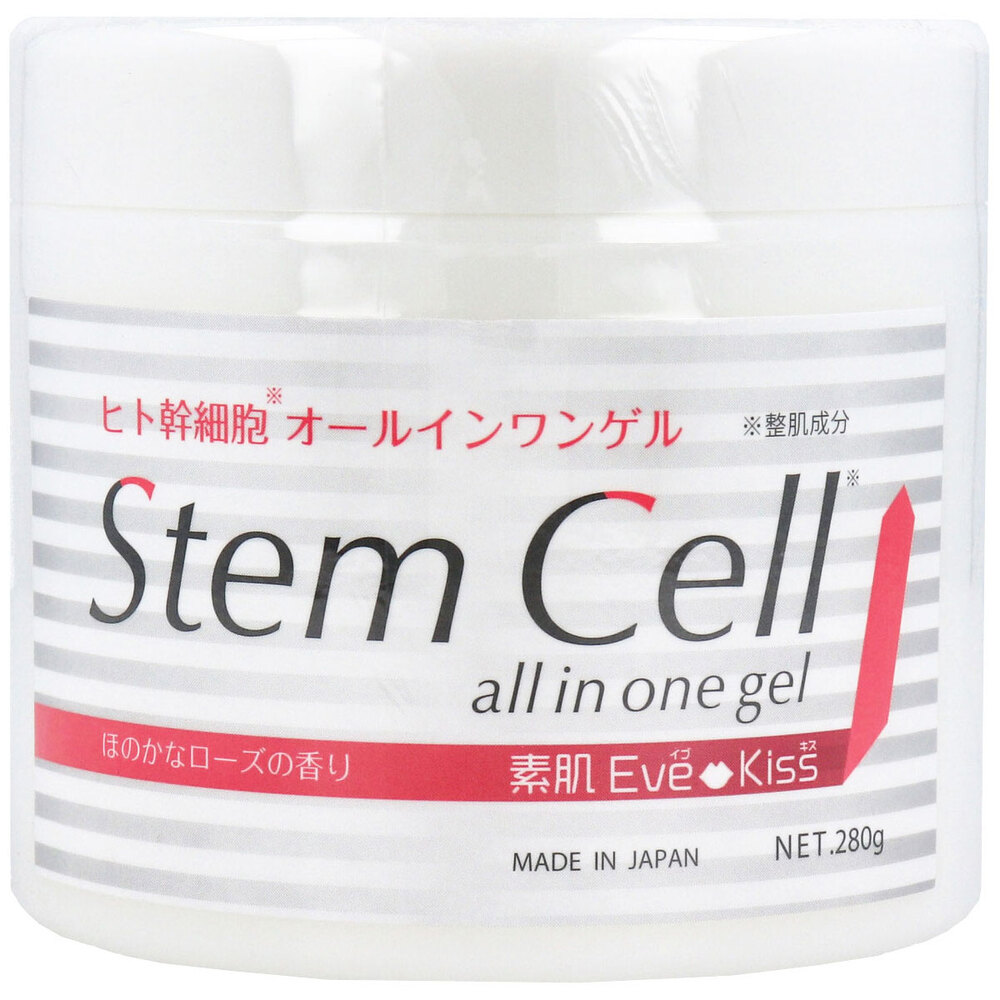 ヒト幹細胞オールインワンゲル Stem Cell STオールインワンゲル ほのかなローズの香り 280g