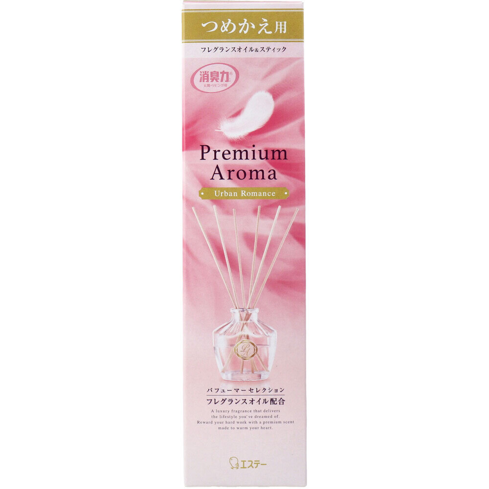 消臭力 玄関・リビング用 Premium Aroma Stick 詰替用 アーバンロマンス 50mL