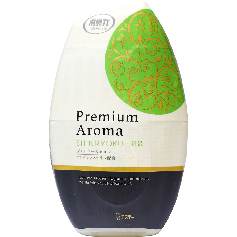 消臭力 玄関・リビング用 PremiumAroma 新緑 400mL