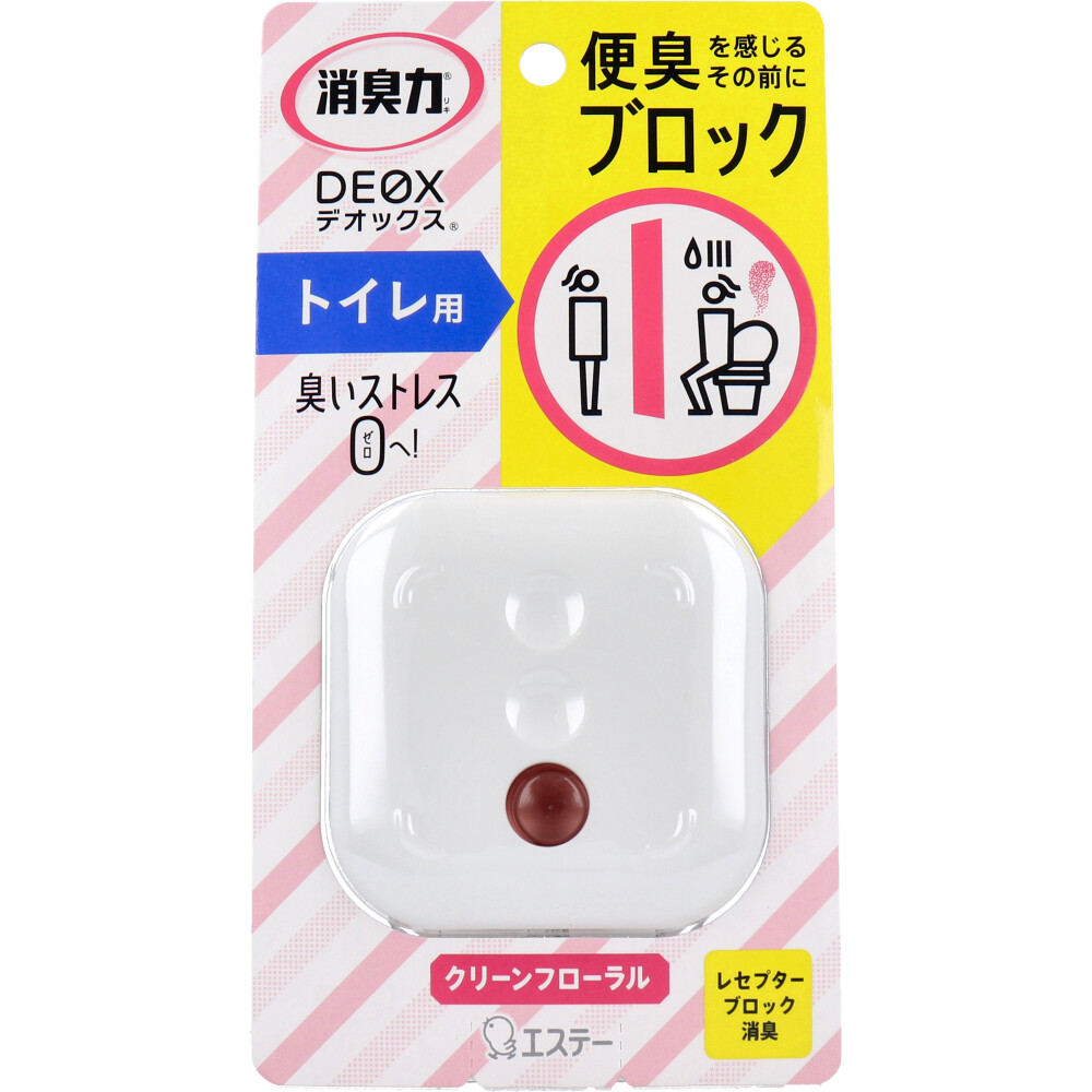 消臭力 DEOX トイレ用 本体 クリーンフローラル 6mL