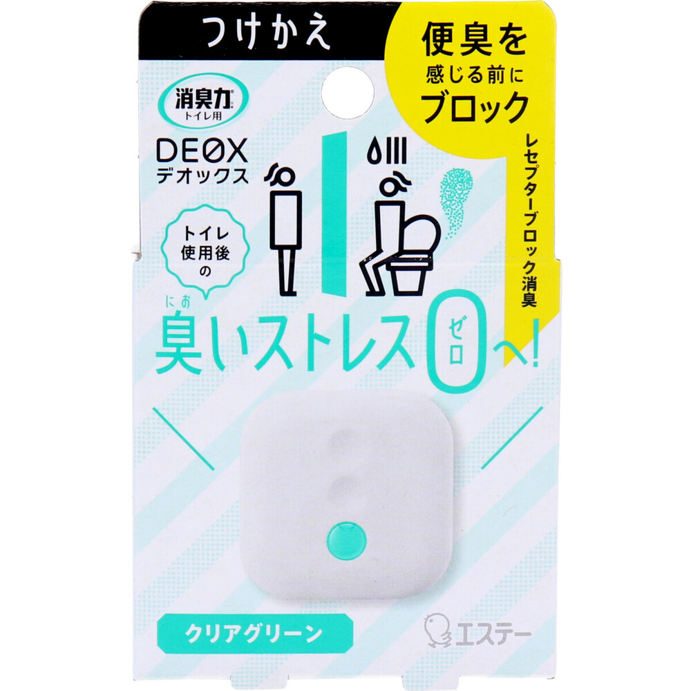 消臭力 DEOX トイレ用 つけかえ クリアグリーン 6mL