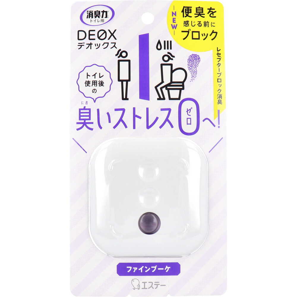 消臭力 DEOX トイレ用 本体 ファインブーケ 6mL