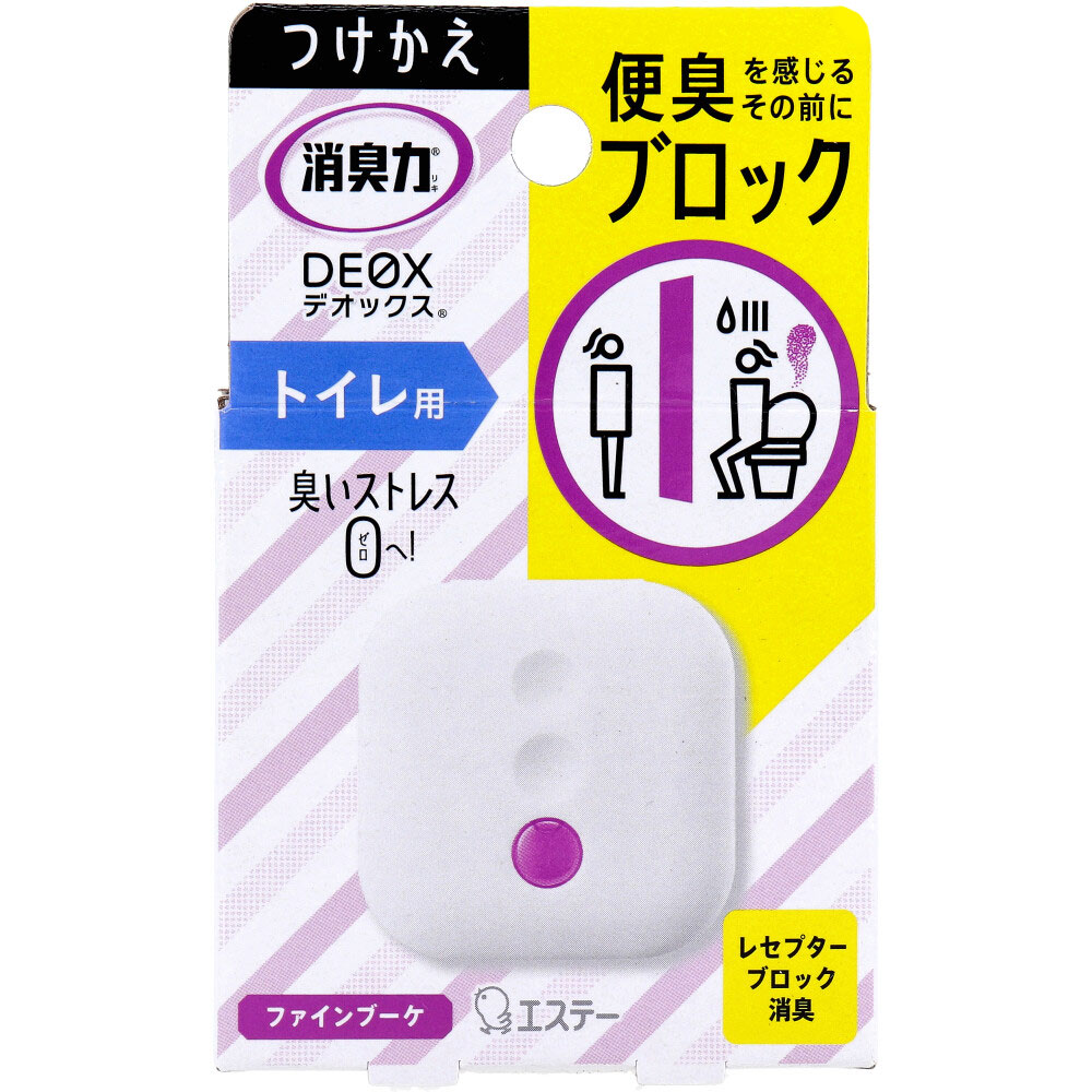 消臭力 DEOX トイレ用 つけかえ ファインブーケ 6mL