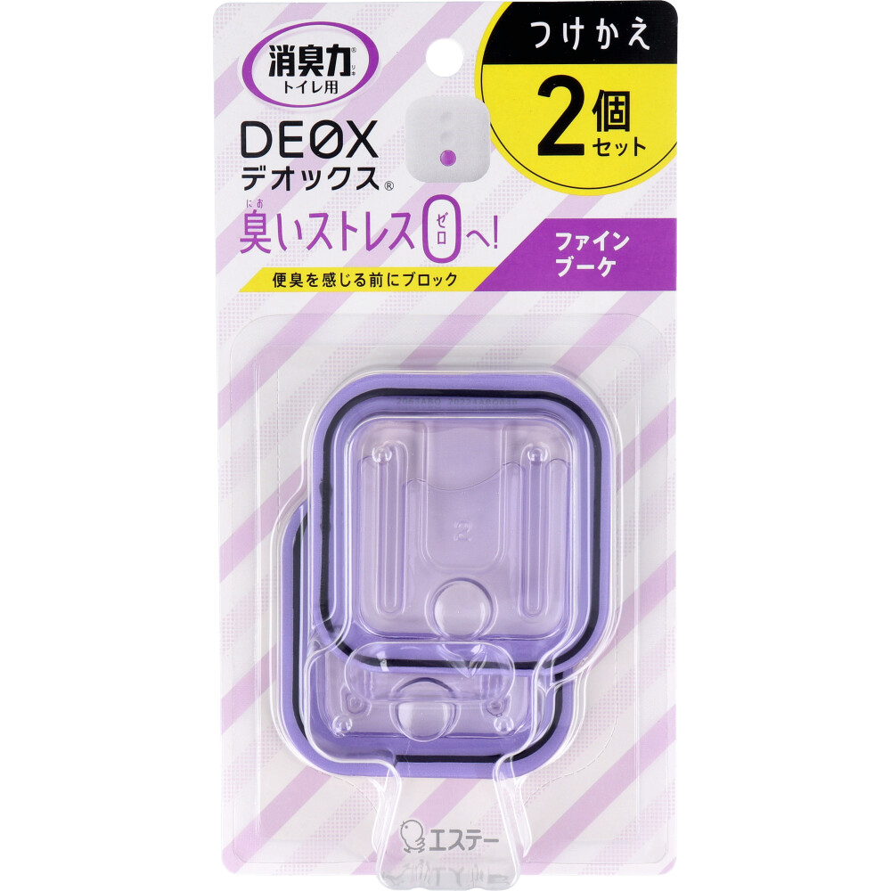 消臭力 DEOX トイレ用 つけかえ ファインブーケ 6mL×2個セット