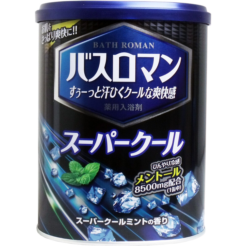 バスロマン 薬用入浴剤 スーパークール 850g