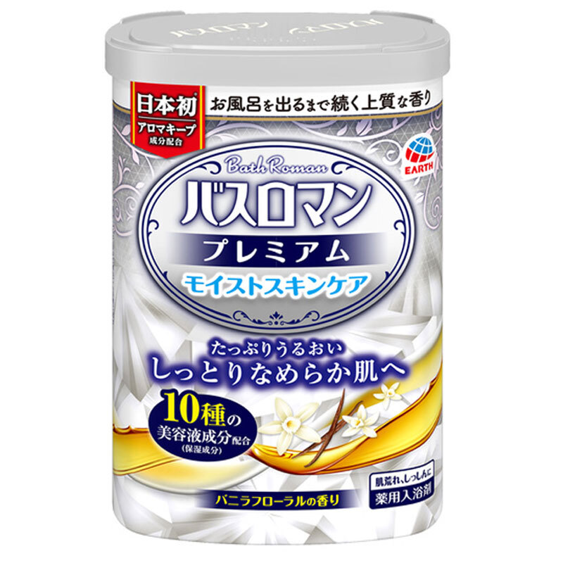 バスロマン プレミアム モイストスキンケア 薬用入浴剤 600g