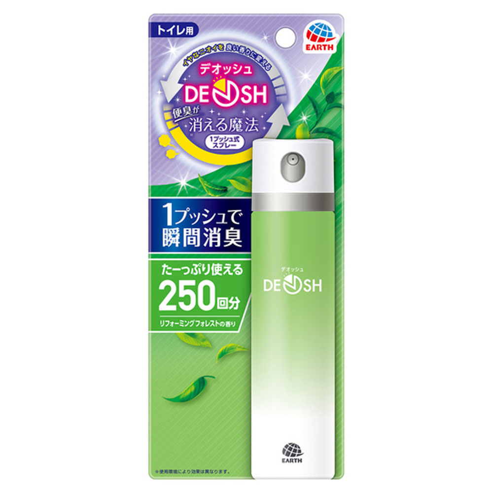 DEOSH デオッシュ 1プッシュ式スプレーリフォーミングフォレストの香り 250回分 50mL