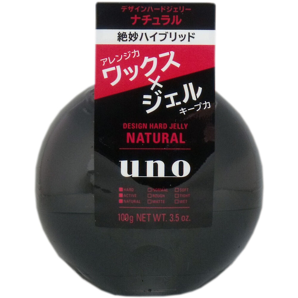 UNO(ウーノ) デザインハードジェリー ナチュラル 100g