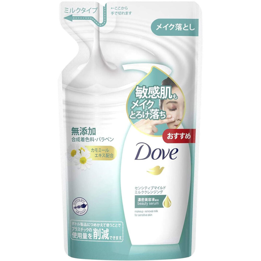 ダヴ センシティブマイルド センシティブマイルド ミルククレンジング 詰替用 180mL