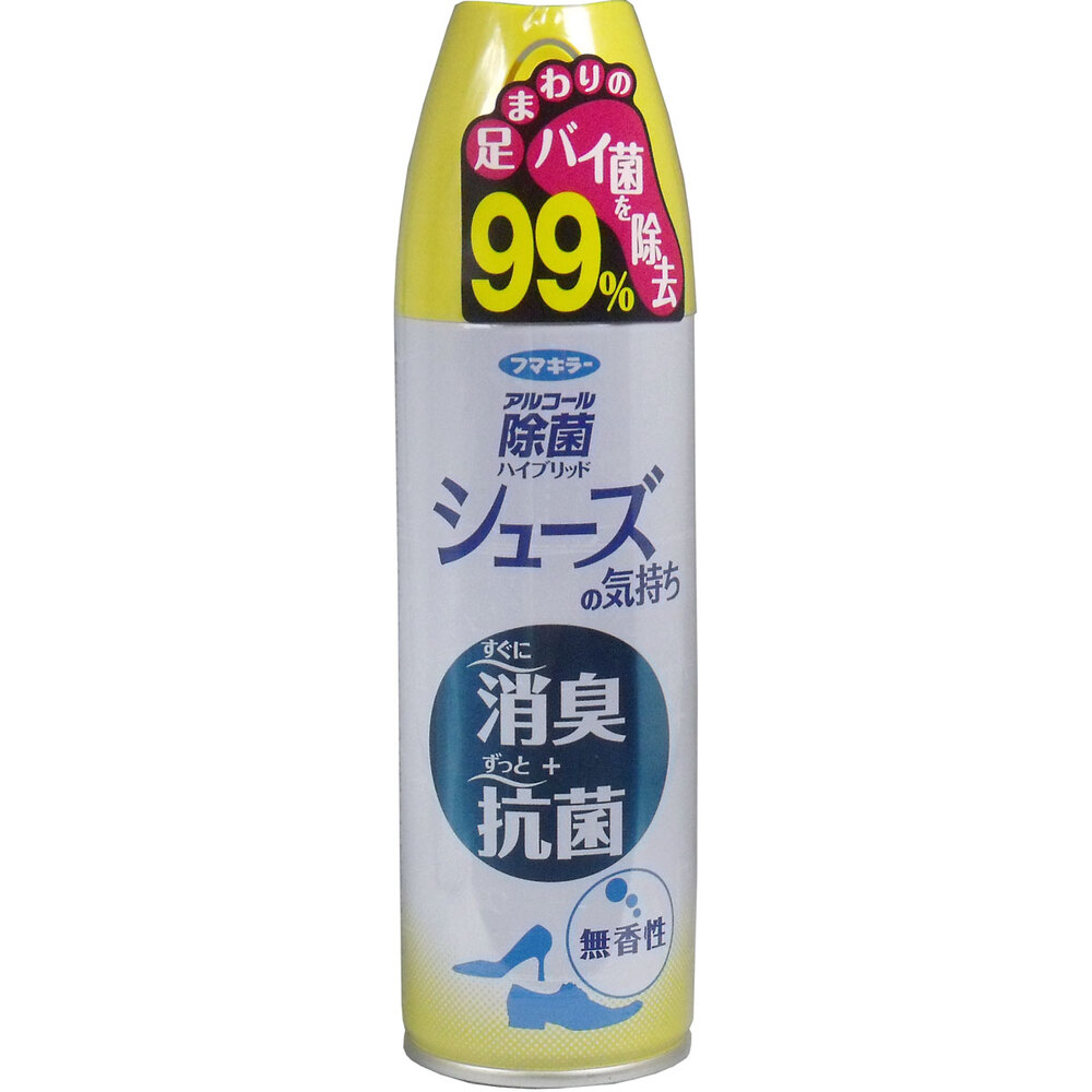 フマキラー アルコール除菌 シューズの気持ち 無香性 180mL