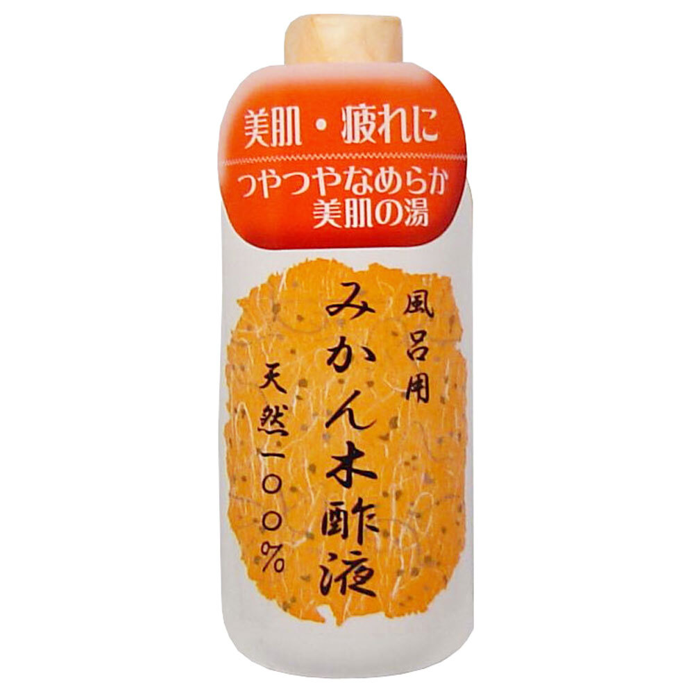 風呂用 みかん木酢液 天然100% 490mL