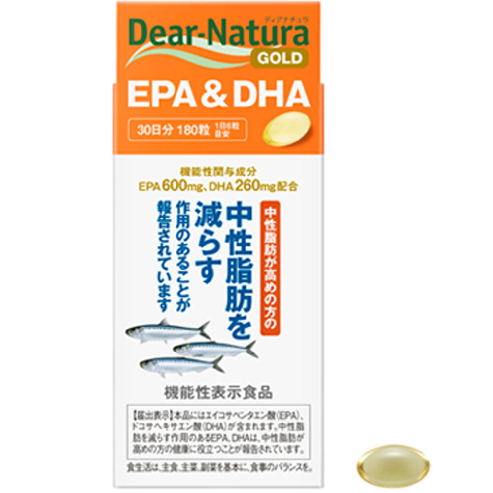 ディアナチュラゴールド EPA＆DHA 30日分 180粒入