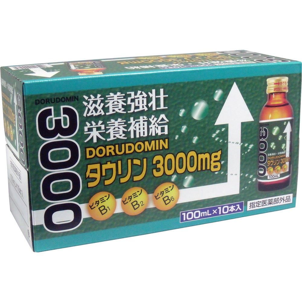 ドルドミン タウリン3000ｍｇ 100mL×10本セット