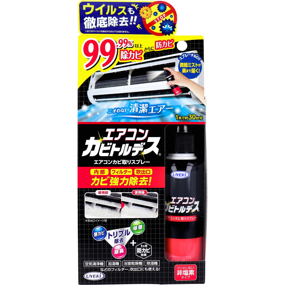 エアコンカビトルデス エアコンカビ取りスプレー 100mL