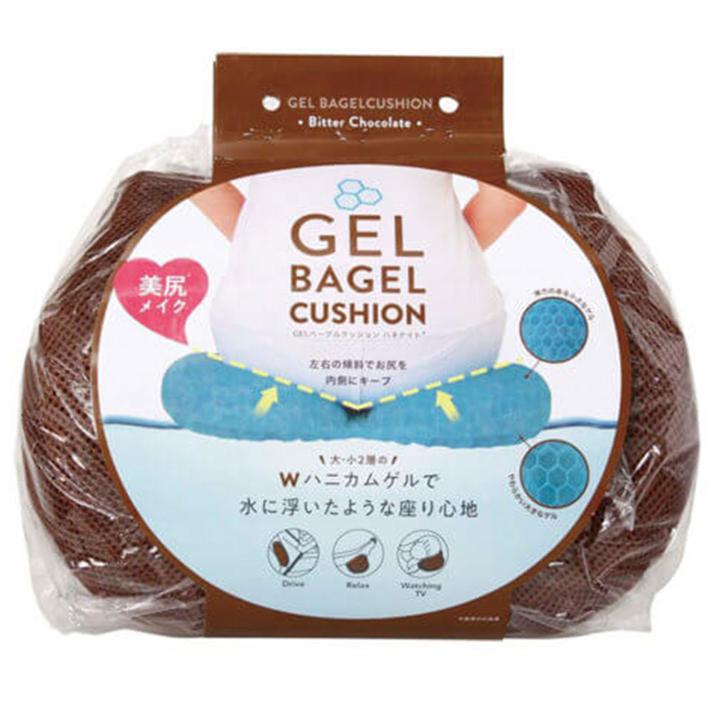 コジット GELベーグルクッション ハネナイト ビターチョコ