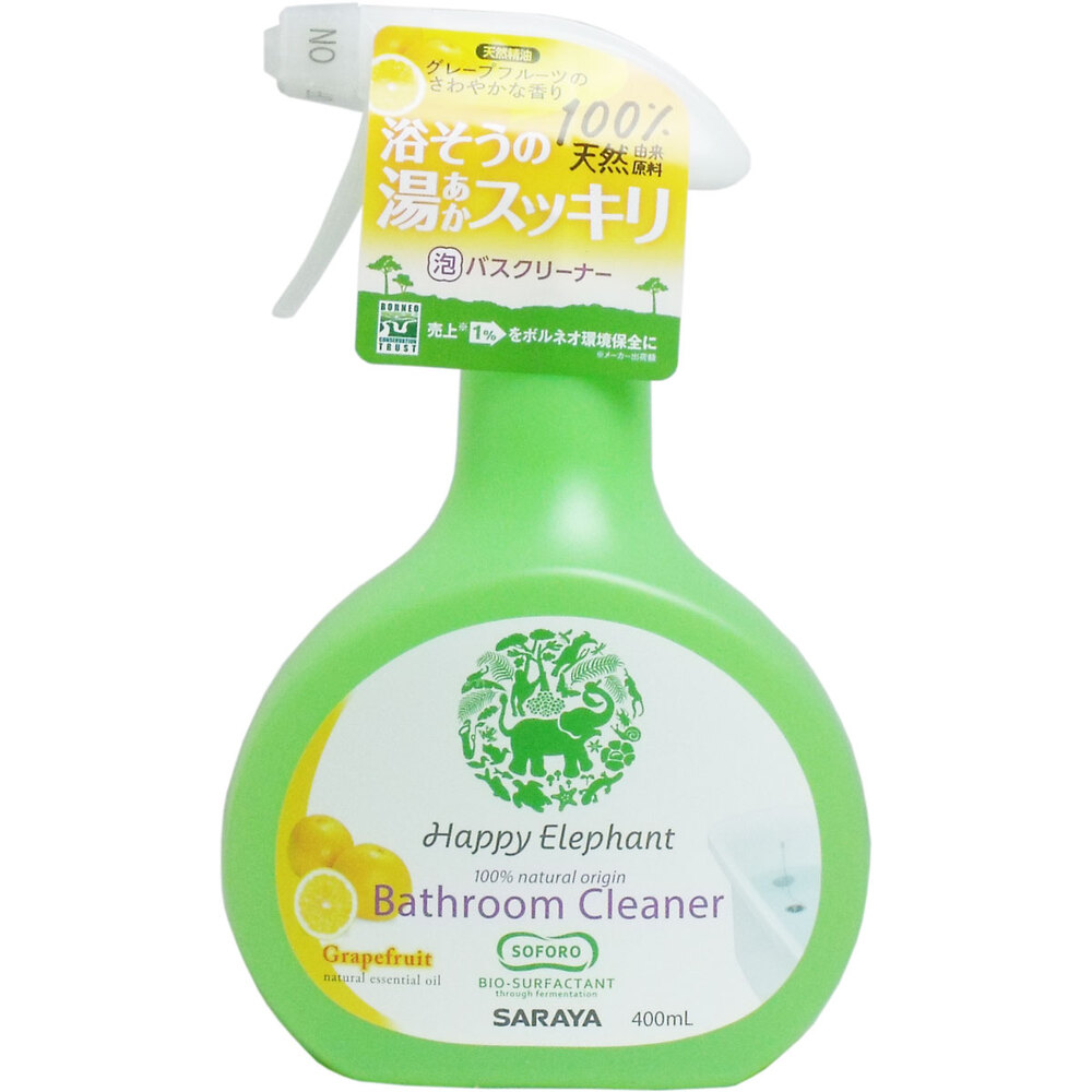 ハッピーエレファント 泡バスクリーナー 本体 400mL