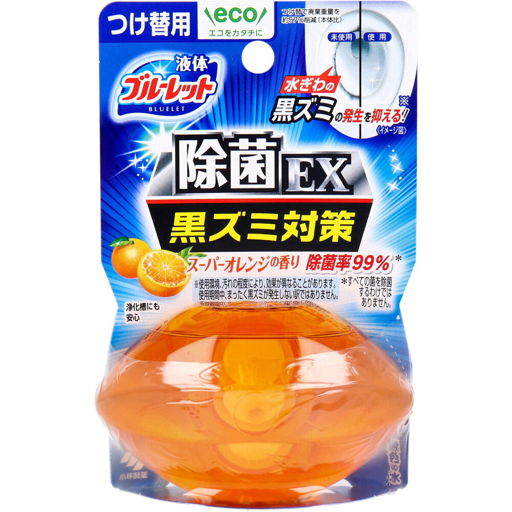 液体ブルーレット おくだけ除菌EX スーパーオレンジ つけ替用 70mL