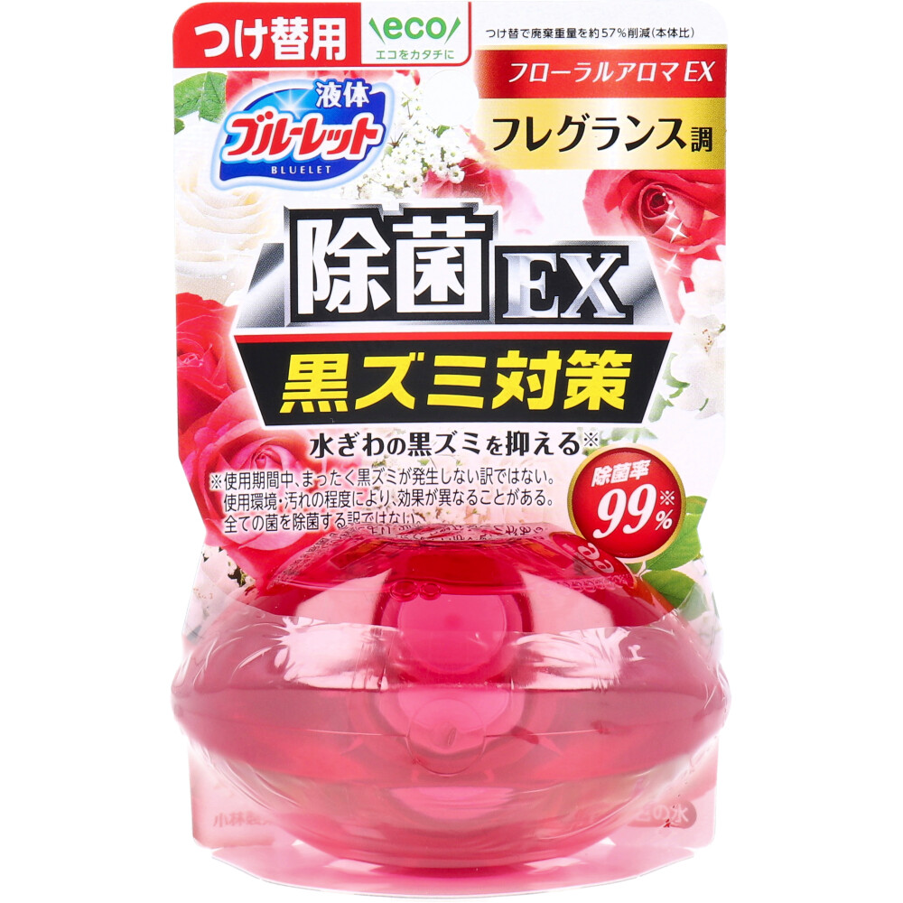 液体ブルーレット おくだけ 除菌EXフレグランス つけ替用 フローラルアロマEXの香り 70mL