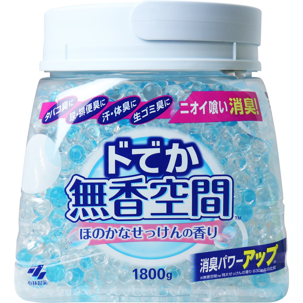 ドでか無香空間 ほのかなせっけんの香り 業務用 1800g