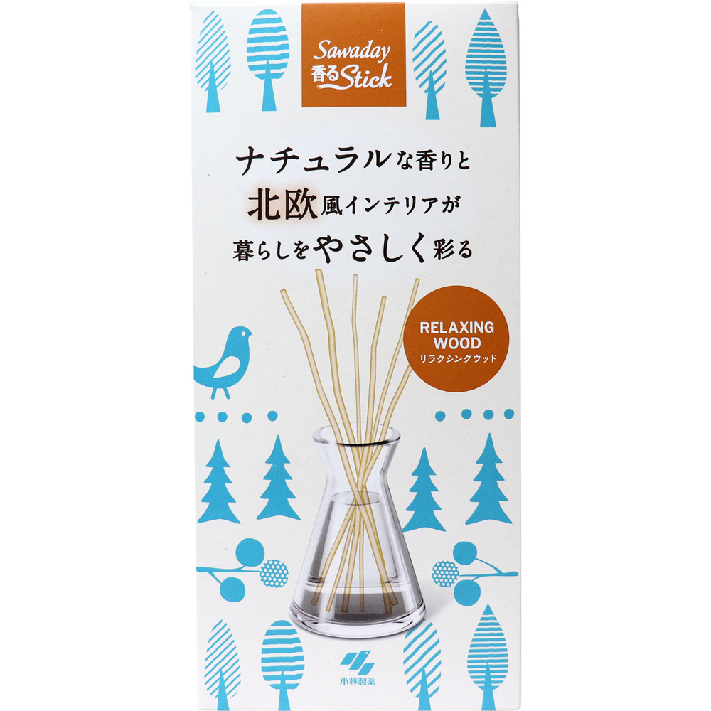 サワデー 香るスティック 北欧 リラクシングウッド 70mL