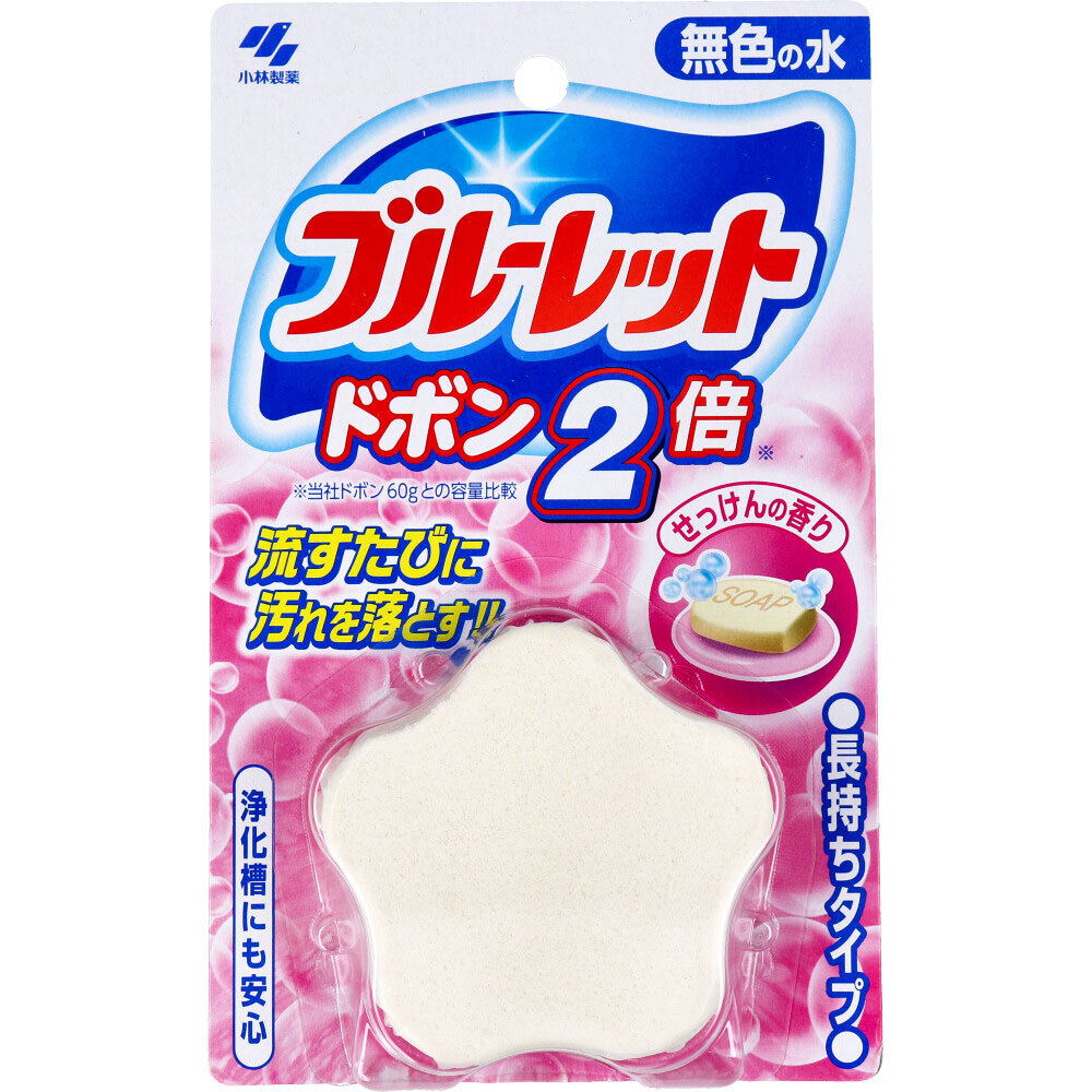 ブルーレットドボン2倍 無色 せっけんの香り 120g